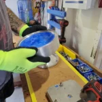 Opening a bowl mold